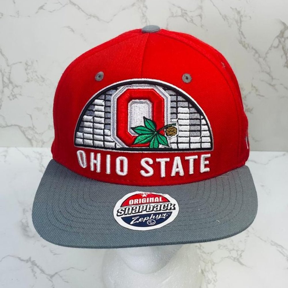OSU Ohio State University Zephyr Hat Snapback